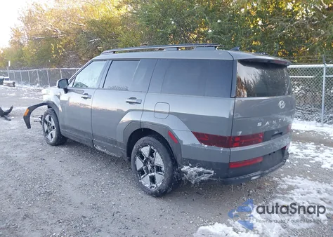 2025 Hyundai Santa Fe Hybrid Sel из США, поврежденный, VIN 5NMP2DG17SH057572